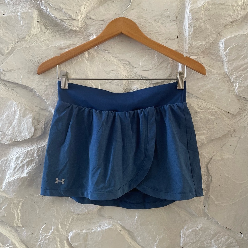 Under Armour Heatgear Blue Tulip Hem Milage Skort Small
